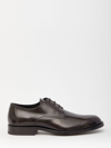 Tod's Tods Mens Black Cuoio Patent-leather Derby Shoes In Black