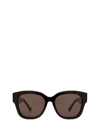 Gucci Gg1550sk Round-frame Sunglasses In Havana