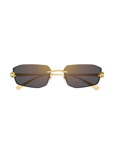 Cartier Ct0474s Sunglasses In Oro