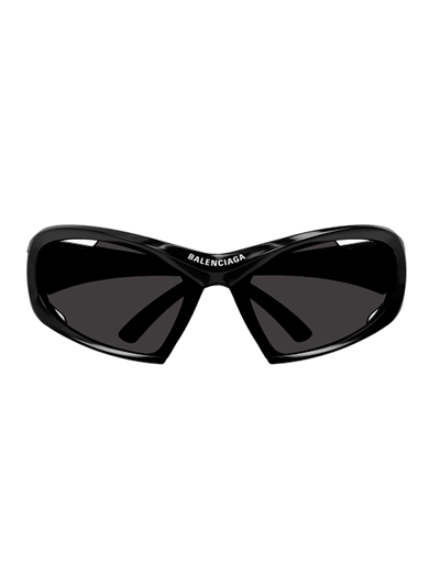 Balenciaga Bb0318s Sunglasses In Black Black Grey