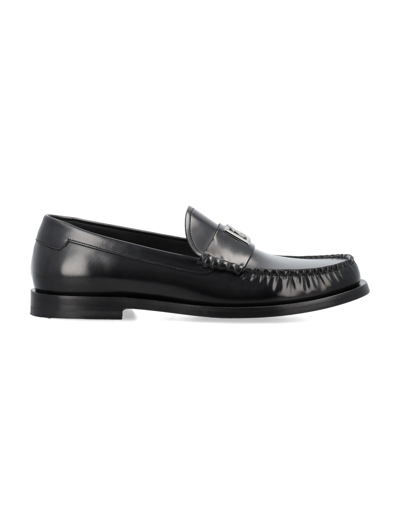 Dolce & Gabbana Loafer Dg In Black