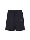 Maison Kitsuné Bermuda Shorts In Black
