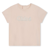 CHLOÉ T-SHIRT WITH EMBROIDERY