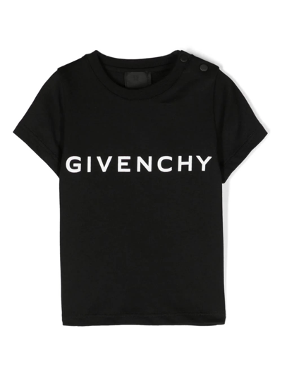 Givenchy Babies' T-shirt With Print In Black