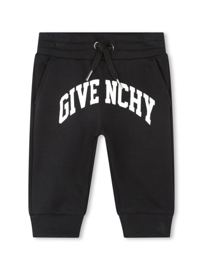 Givenchy Babies' Printed Sports Trousers In Black