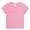 Givenchy 4g-print Cotton T-shirt In Pink
