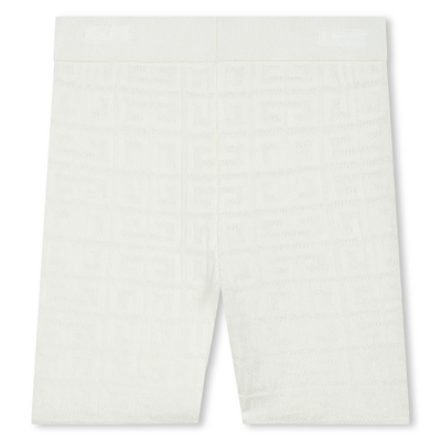 Givenchy Kids' Shorts With Motif 4g In White