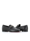 Christian Louboutin Loafers Mj Moc Aus Leder In Black