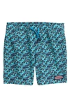 Gulf Floral Chappy Navy
