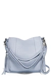 Aimee Kestenberg All For Love Convertible Leather Shoulder Bag In Breeze Blue