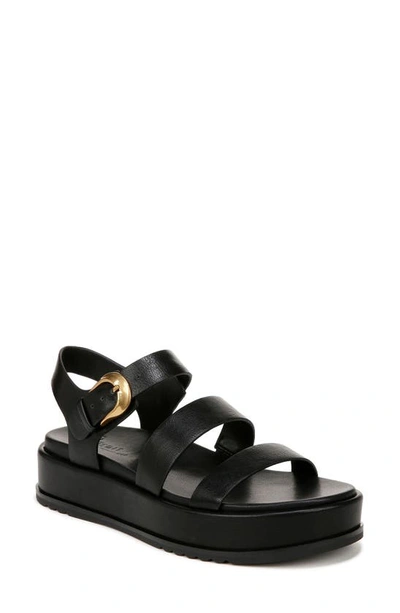 27 Edit Naturalizer Zizi Platform Sandal In Black Faux Leather