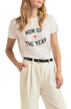 Favorite Daughter Mom Of The Year Graphic T-shirt In White