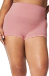 Spanx Everyday Shaping Boyshorts In Camellia Pink