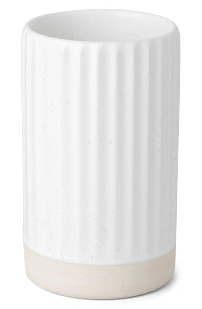 Fable The Large Vase In Speckled White