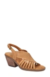 Bella Vita Gena Slingback Sandal In Tan