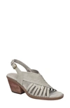 Bella Vita Gena Slingback Sandal In Grey