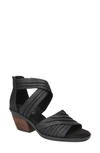 Bella Vita Quinnell Ankle Strap Sandal In Black