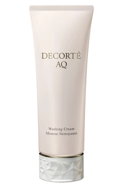 Decorté Aq Washing Cream, 4.5 oz In White