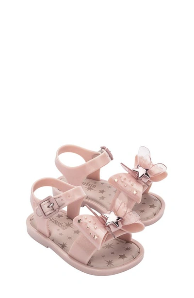 Melissa Kids' Mini Mar Star Sandal In Pink Glitt