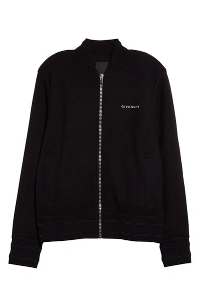 GIVENCHY GIVENCHY 4G WOOL KNIT VARSITY JACKET