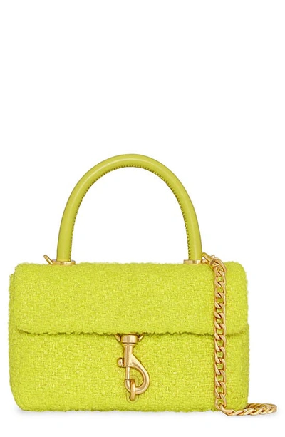 Rebecca Minkoff Edie Top Handle Bag In Yellow