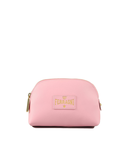 Chiara Ferragni Designer Handbags Women's Pink Clutch