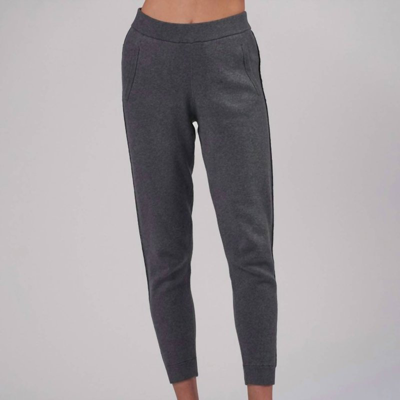 Atm Anthony Thomas Melillo Cotton Cashmere Sweater Pant In Heather Charcoal In Grey