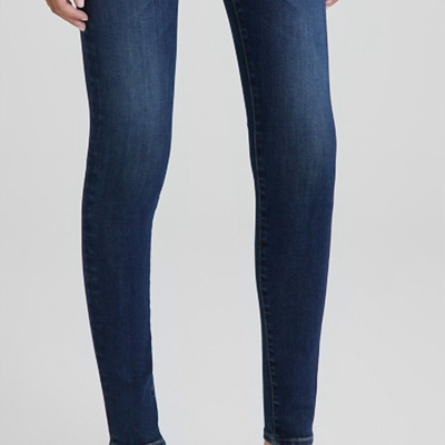 Ag Farrah Ankle Skinny Jeans In Blue