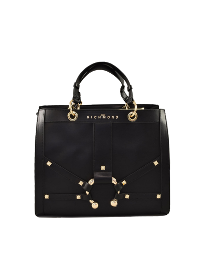 John Richmond Designer Handbags Women's Black Handbag