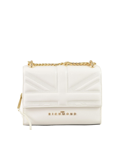 John Richmond Designer Handbags Women's White Handbag