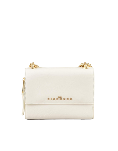 John Richmond Designer Handbags Women's White Handbag