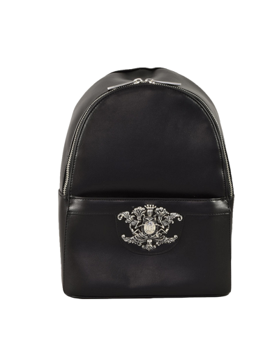 John Richmond Designer Handbags Women's Black Backpack