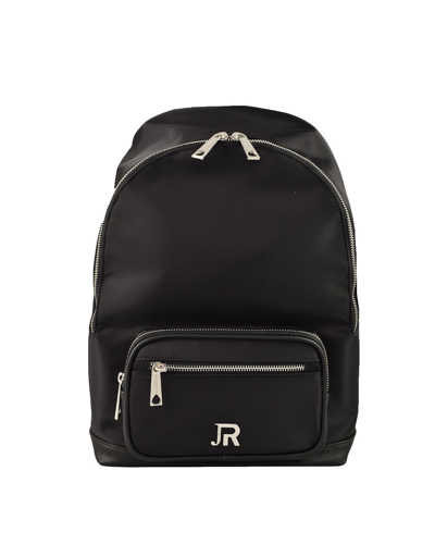 John Richmond Womens Black Backpack
