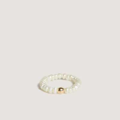 Kinn Biwa Pearl Ring In Gold