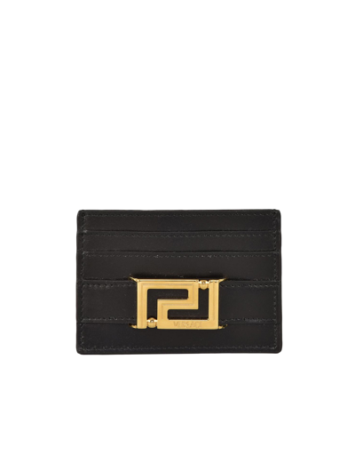 Versace Designer Wallets Women's Black Wallet