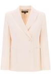 WEEKEND MAX MARA 'NERVOSO' DOUBLE-BREASTED JACKET IN LIGHT WOOL