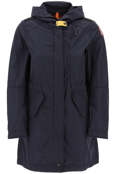 Parajumpers Hooded Parka Tank In Blue