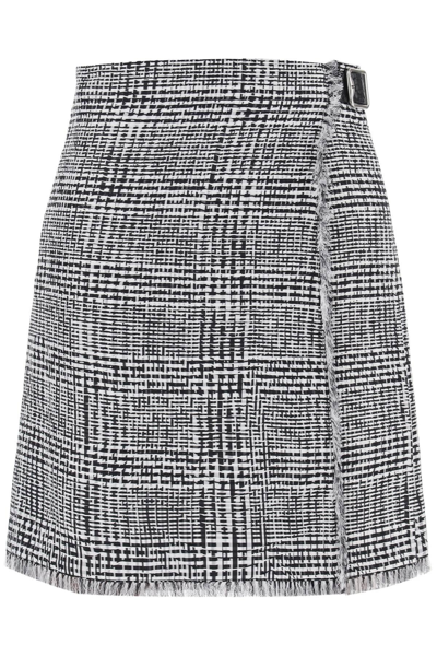 BURBERRY HOUNDSTOOTH PLAID K