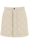 BURBERRY QUILTED MINI SKIRT