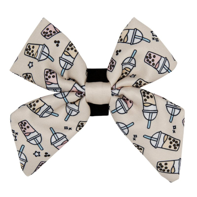 Sassy Woof Dog Sailor Bow In Brown