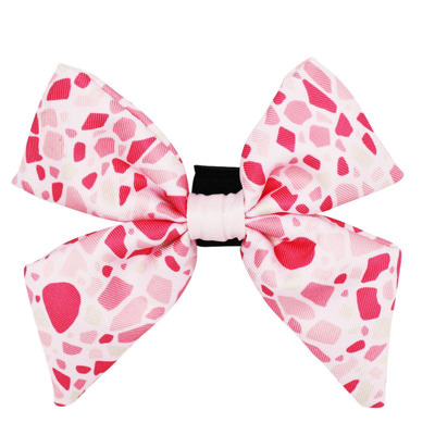 Sassy Woof Dog Sailor Bow In Pink