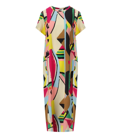 Max Mara Orchis Multicolored Dress