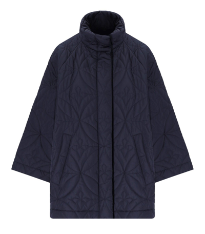 Max Mara Pittore Blue Quilted Jacket