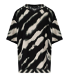 MAX MARA VINCITA BLACK OVERSIZE T-SHIRT