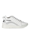 Dsquared2 Legendary White And Silver Sneaker In White