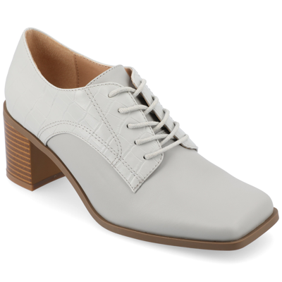 Journee Collection Collection Women's Tru Comfort Foam Sylvan Pumps In Gray