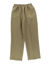 ALFRED DUNNER WOMENS TWILL HIGH-RISE STRAIGHT LEG PANTS