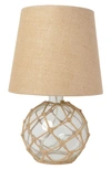 LALIA HOME GLASS ROPE TABLE LAMP