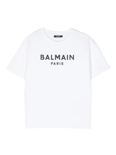 Balmain T-shirt  Kids Kids In White