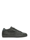 LEATHER CROWN LOW BLACK SUEDE,7346107